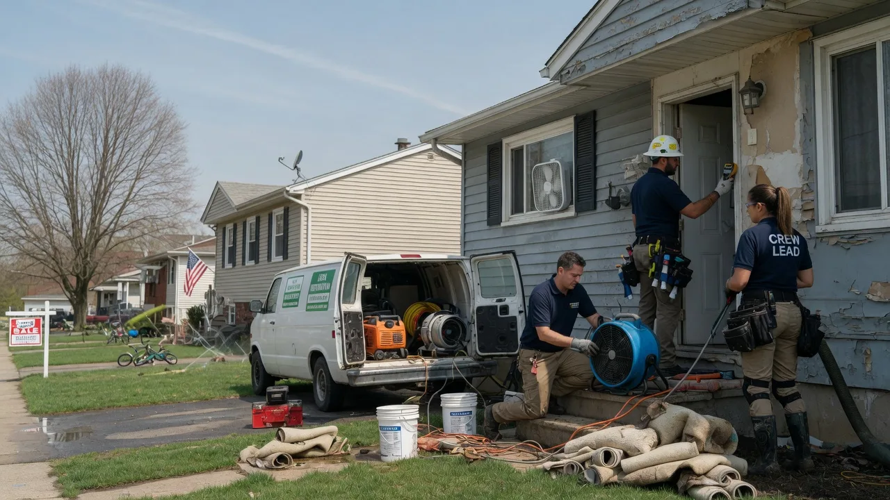 Flood Cleanup in Kaukauna, WI near me
