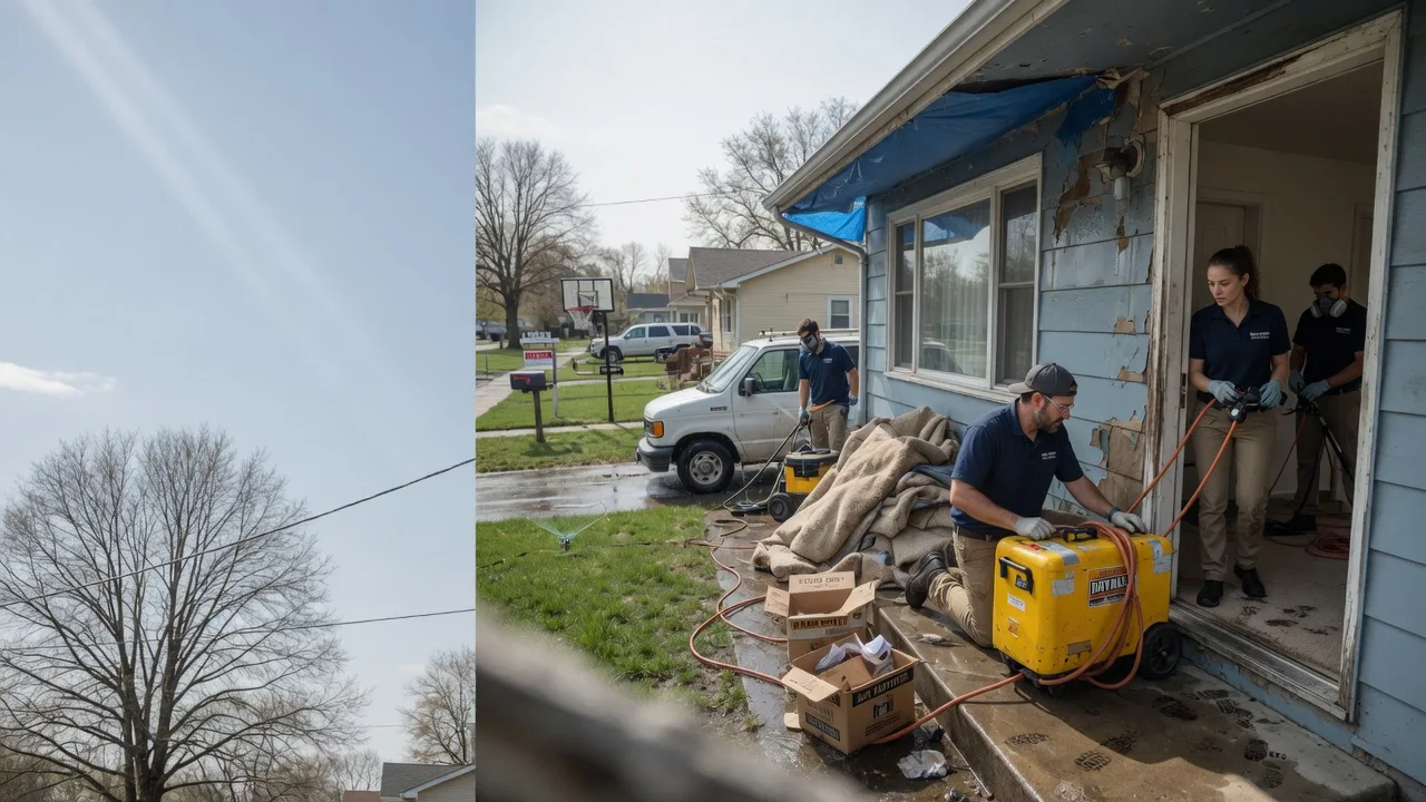 Basement Flood Cleanup in Kaukauna, WI near me